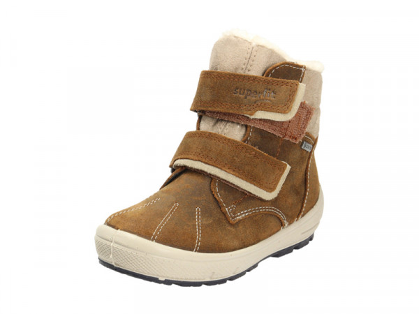 Superfit Buben Winterboots Groovy braun/beige Gore-Tex