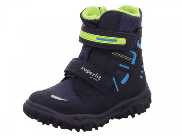 Superfit Buben Winterboots HUSKY blau/grün GoreTex