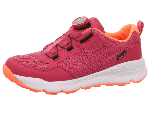 Superfit Mädchen Sneaker mit BOA Verschluß Free Ride rot/orange