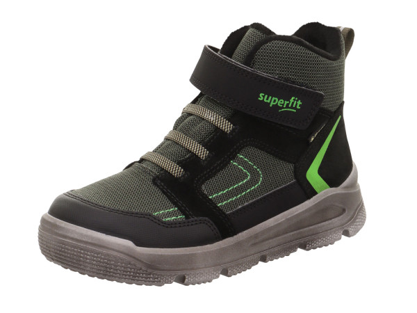 Superfit Buben Klettboot Mars schwarz/grün Gore-Tex