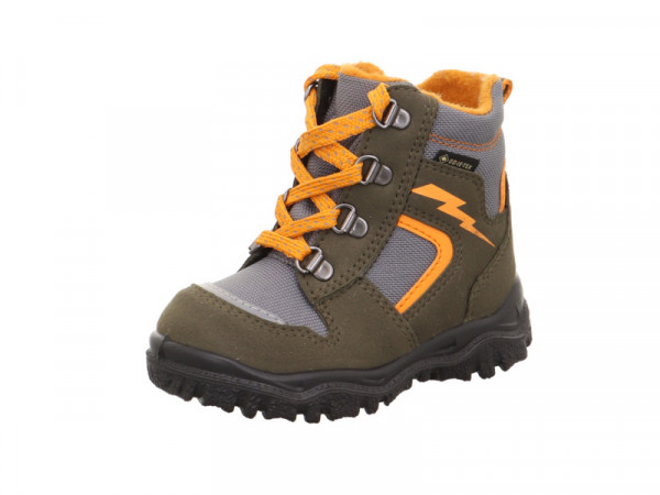 Superfit Buben Winterboots Husky1 grün/orange Gore-Tex