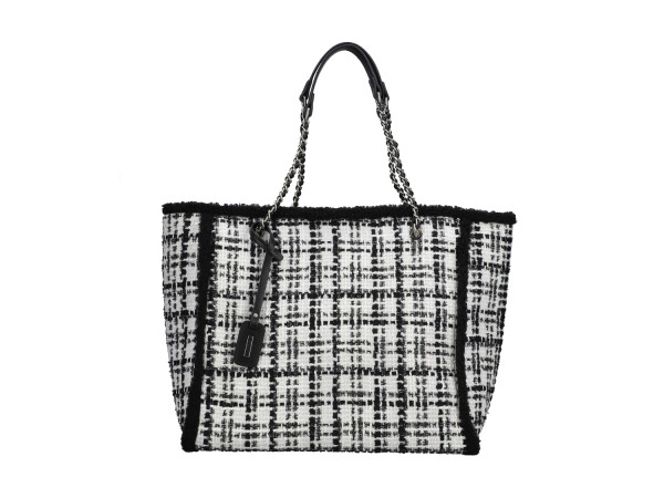 Rieker Damen Shopper schwarz/multi