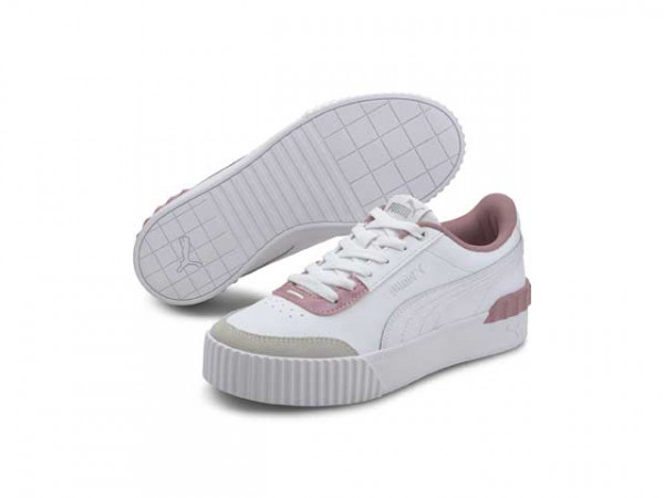 Puma Damen Sneaker Carina L weiss