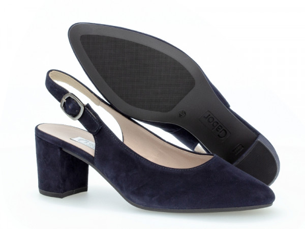 Gabor Damen Sling Pumps blau