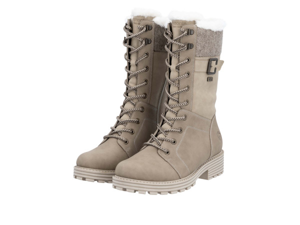 Remonte Damen Schnürstiefel camel/TEX