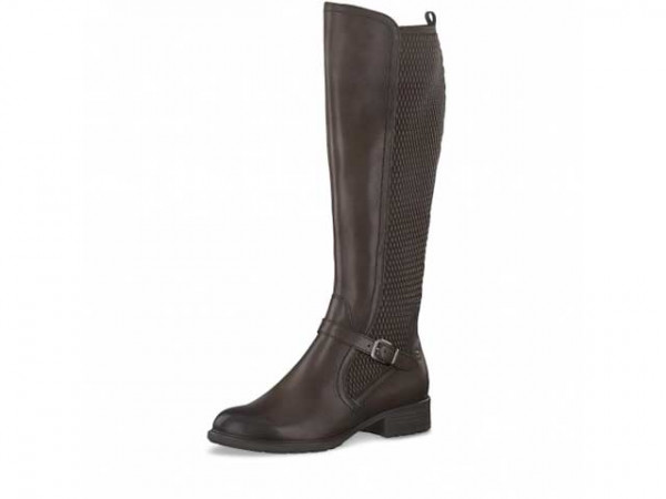 Tamaris Damen Schaftstiefel Mocca