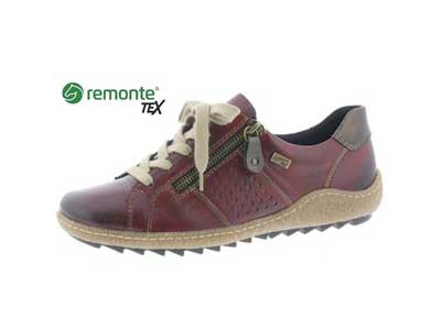 Remonte Damen Sneaker Low Vino TEX