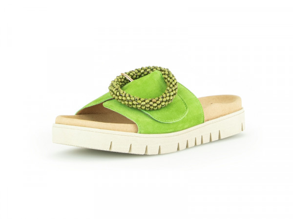 Gabor fashion Pantolette granny green