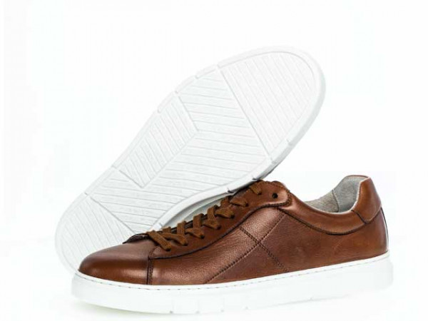 Pius Gabor Herren Sneaker braun/Leder