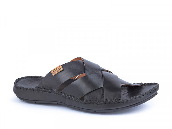 Pikolinos Herren Pantolette Tarifa schwarz