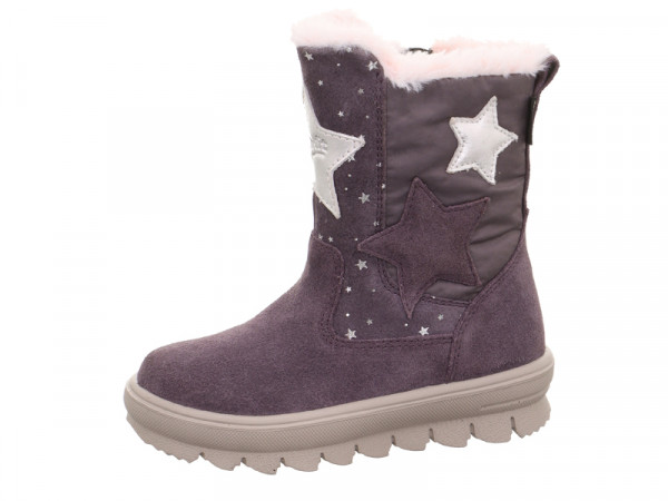 Superfit Mädchen Winterboots Flavia lila/silber Gore-Tex