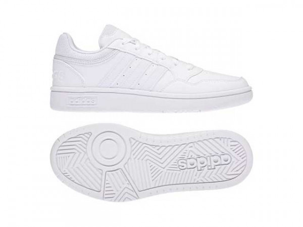 Adidas Damen Sneaker Hoops weiss