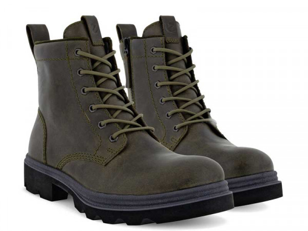 Ecco Herren Schnürstiefel Grainer braun