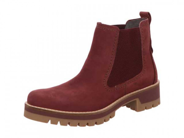 Camel Active Damen Chelsea Boots oxblood