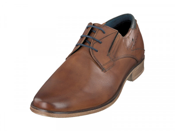 Bugatti Shoes Herren Schnürschuh Nicolo cognac ExtraWeit