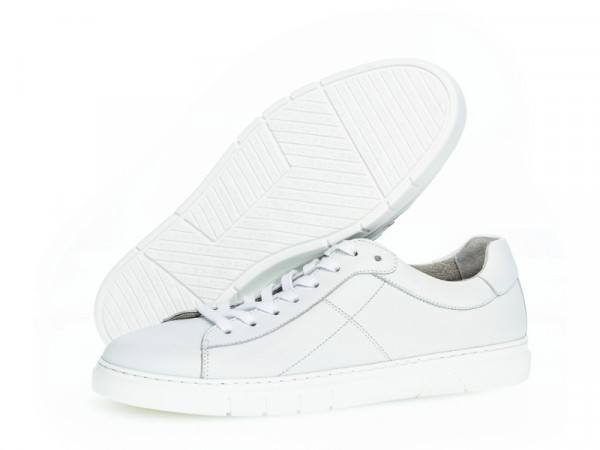 Pius Gabor Herren Sneaker weiss/Leder