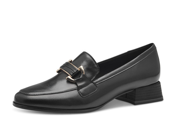 Marco Tozzi Damen Loafer schwarz