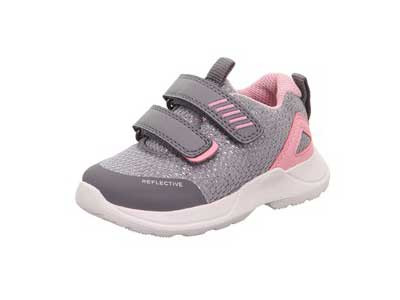 Superfit Mädchen Sneaker Rush grau