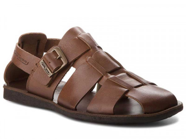 Camel Active Herren Flat Sandale braun