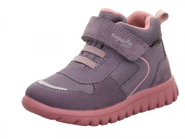 Superfit Mädchen Klettboots Sport7 Mini lila/rosa Gore-Tex