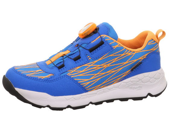 Superfit Buben Sneaker mit BOA Verschluß Free Ride blau/orange