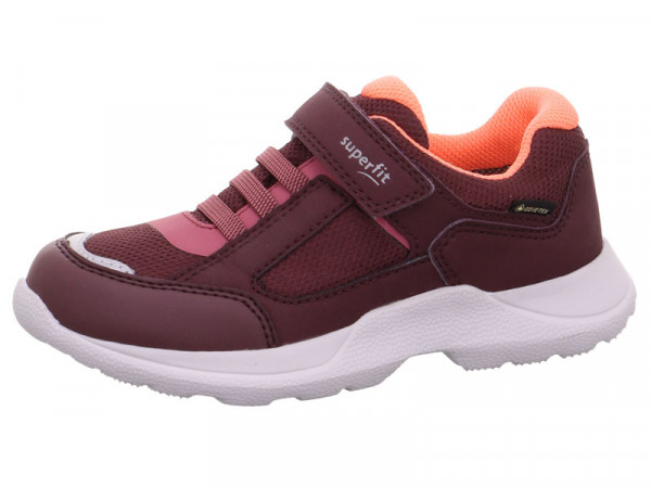 Superfit Mädchen Sneaker Rush rot/orange Gore-Tex