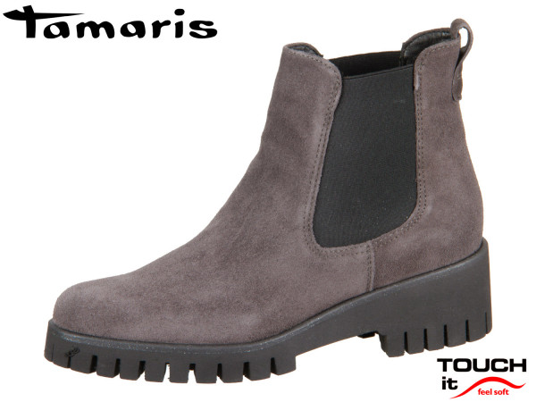 Tamaris Damen Stiefelette anthrazit