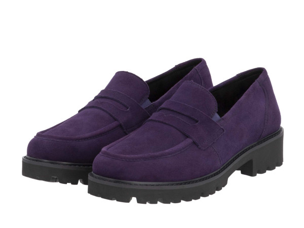 Remonte Damen Loafers aubergine