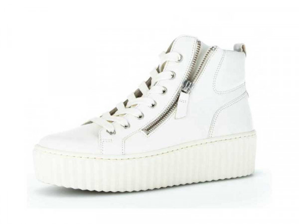 Gabor Damen Sneaker High weiss