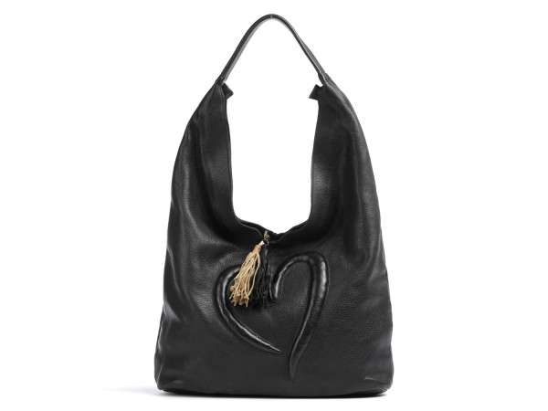 Taschendieb Wien Damen Beuteltasche Herzgasse 21 black bean