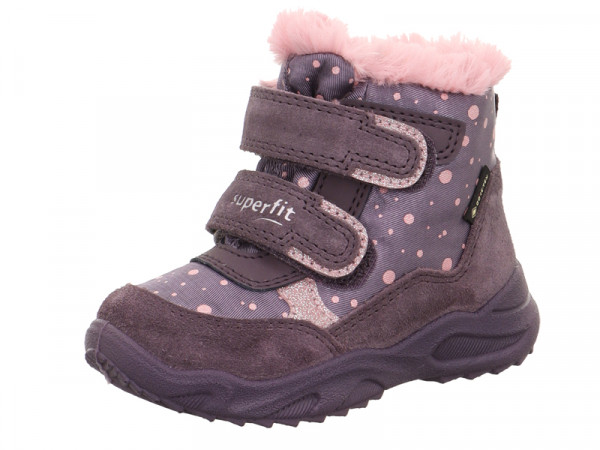 Superfit Mädchen Winterboots Glacier lila/rosa Gore-Tex