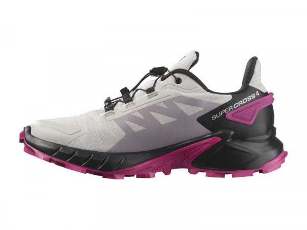 Salomon Damen Traillaufschuh Supercross 4 grau/Gore-Tex